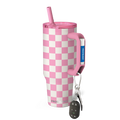 Thicc 40oz Pink Checkered