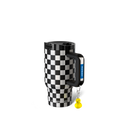 Thicc 16oz Black \u0026 White Checkered