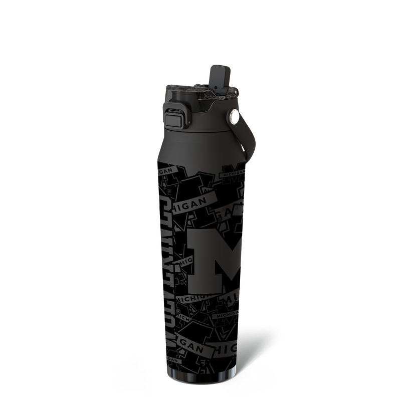 Bottle 32oz Michigan Wolverines Night Game