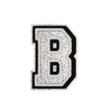 Silver Letter B