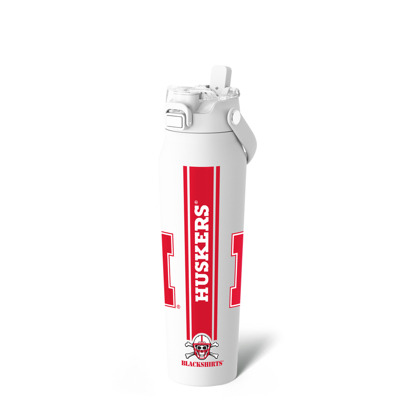 Bottle 32oz Nebraska Cornhuskers Gameday