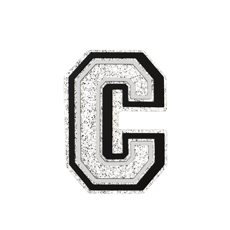 Silver Letter C