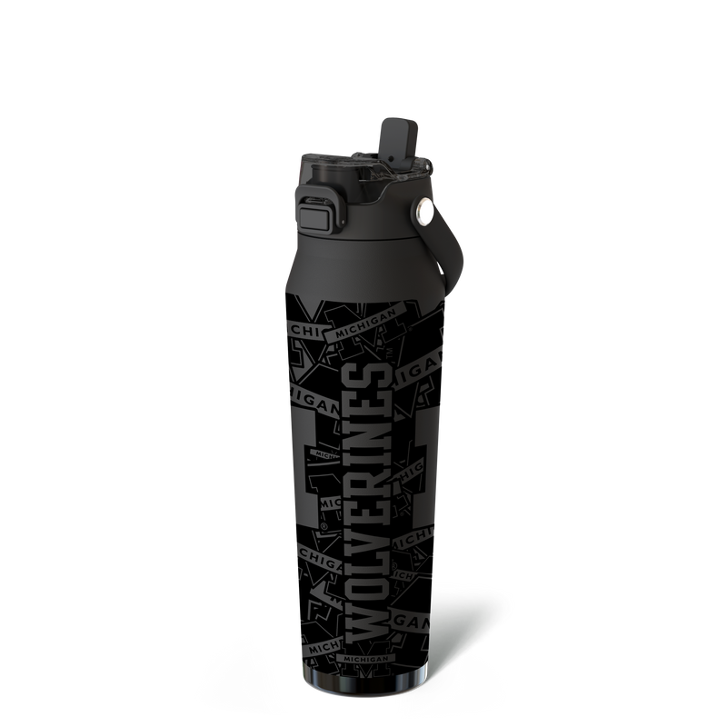 Bottle 32oz Michigan Wolverines Night Game