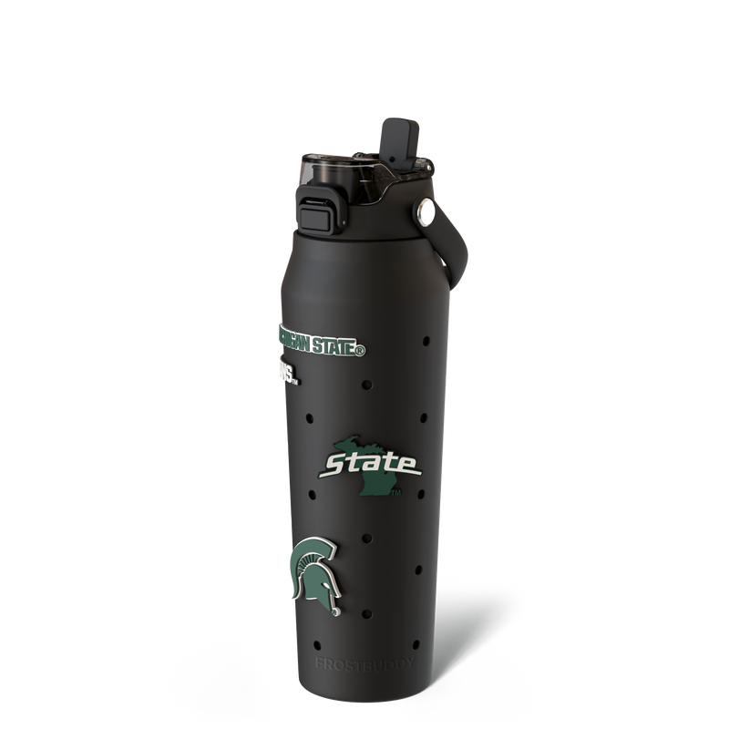 Bottle 32oz Michigan State Spartans Skin + Bundle
