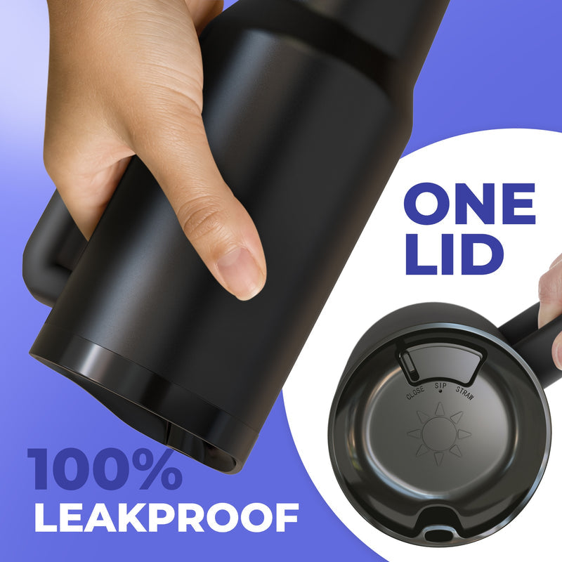 Thicc 50oz Purple Glitz ONE