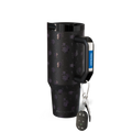 Thicc 40oz Black Floral