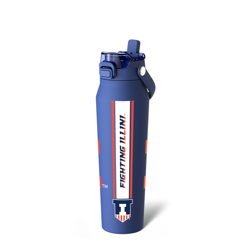 Bottle 32oz Illinois Fighting Illini Gameday