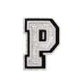 Silver Letter P