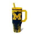 Thicc 40oz Michigan Wolverines Drip