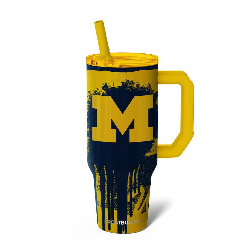 Thicc 40oz Michigan Wolverines Drip