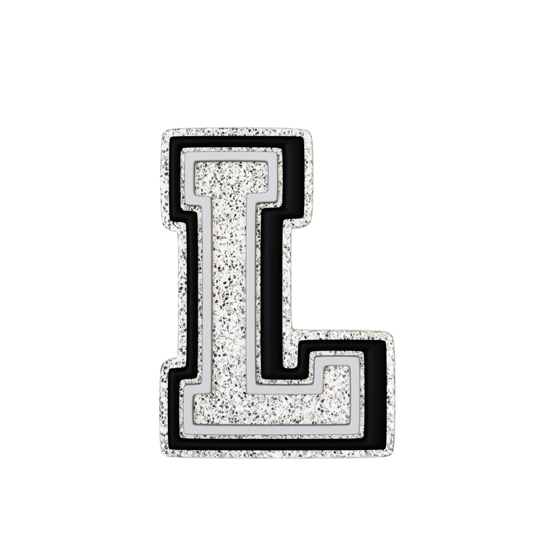 Silver Letter L