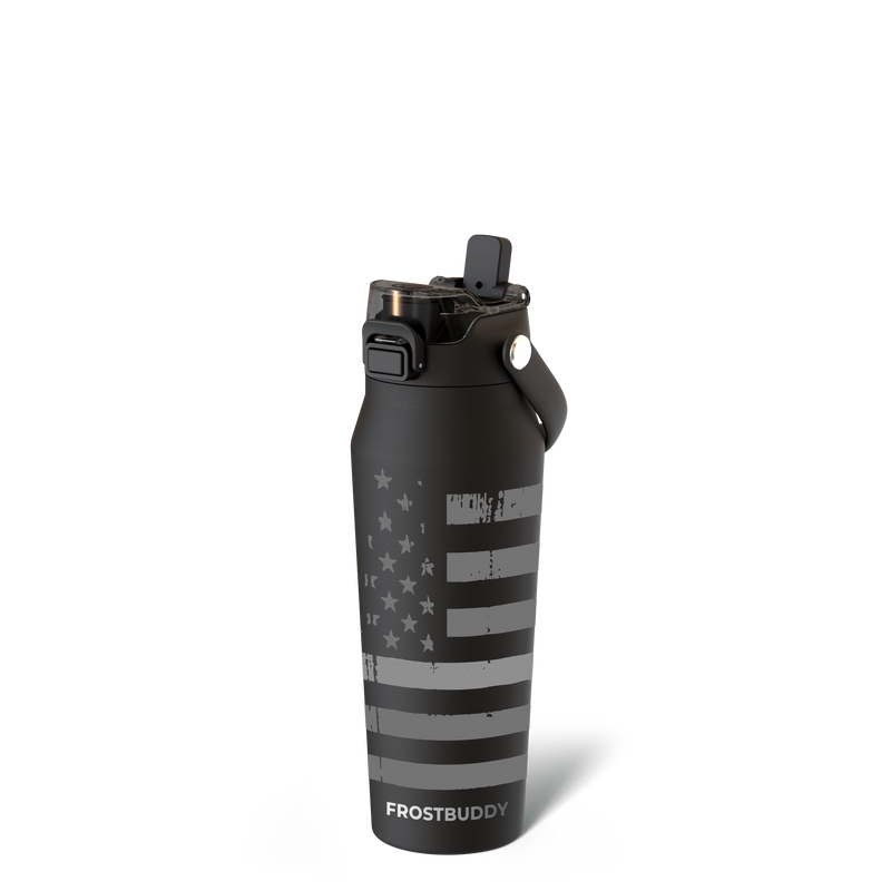Bottle 24oz Gunmetal Glory