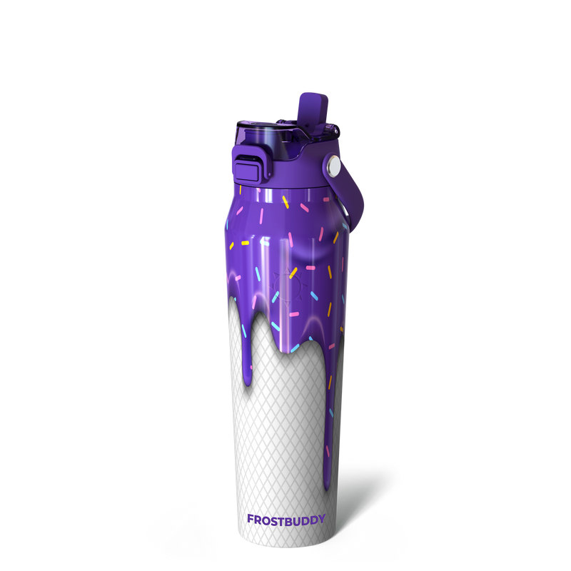 Bottle 32oz Purple Ice Cream