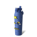 Bottle 32oz Michigan Wolverines Skin + Bundle