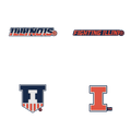 Illinois Fighting Illini 4-Pack Bundle
