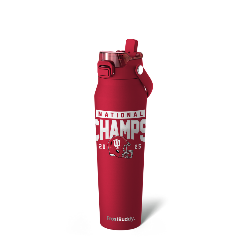 Bottle 32oz Indiana Hoosiers CFB National Champs