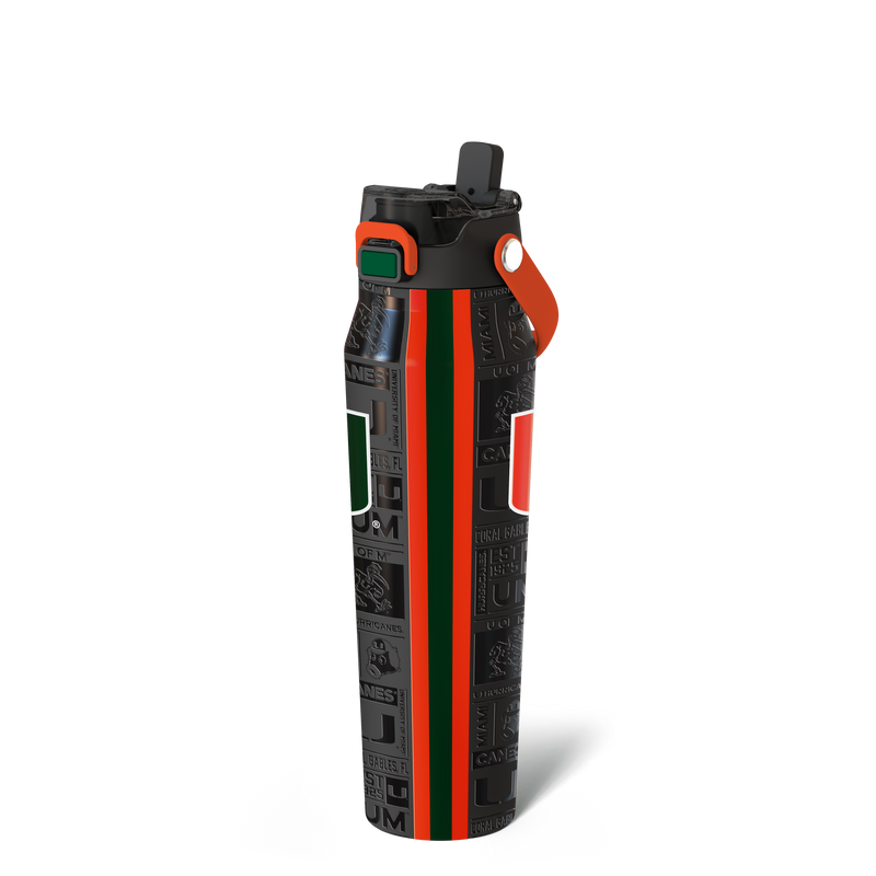Bottle 32oz Miami Hurricanes Legacy